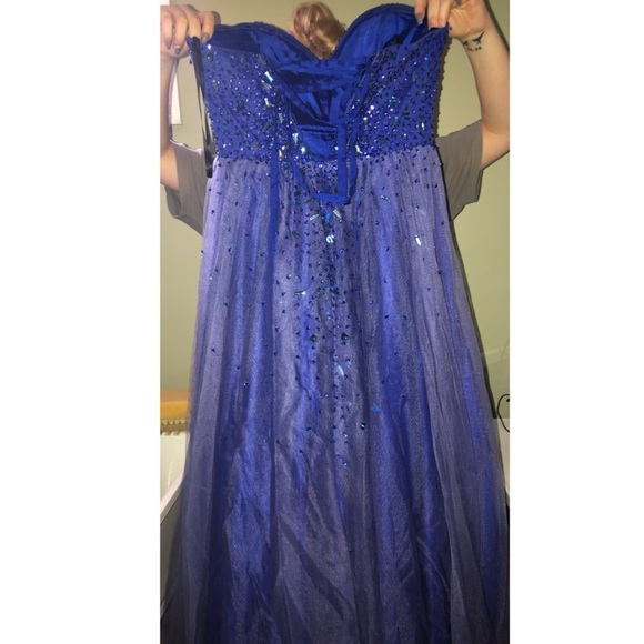 Strapless Prom Dress - Picture 2 of 2